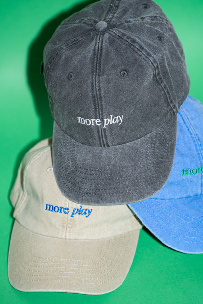 'more play' cap