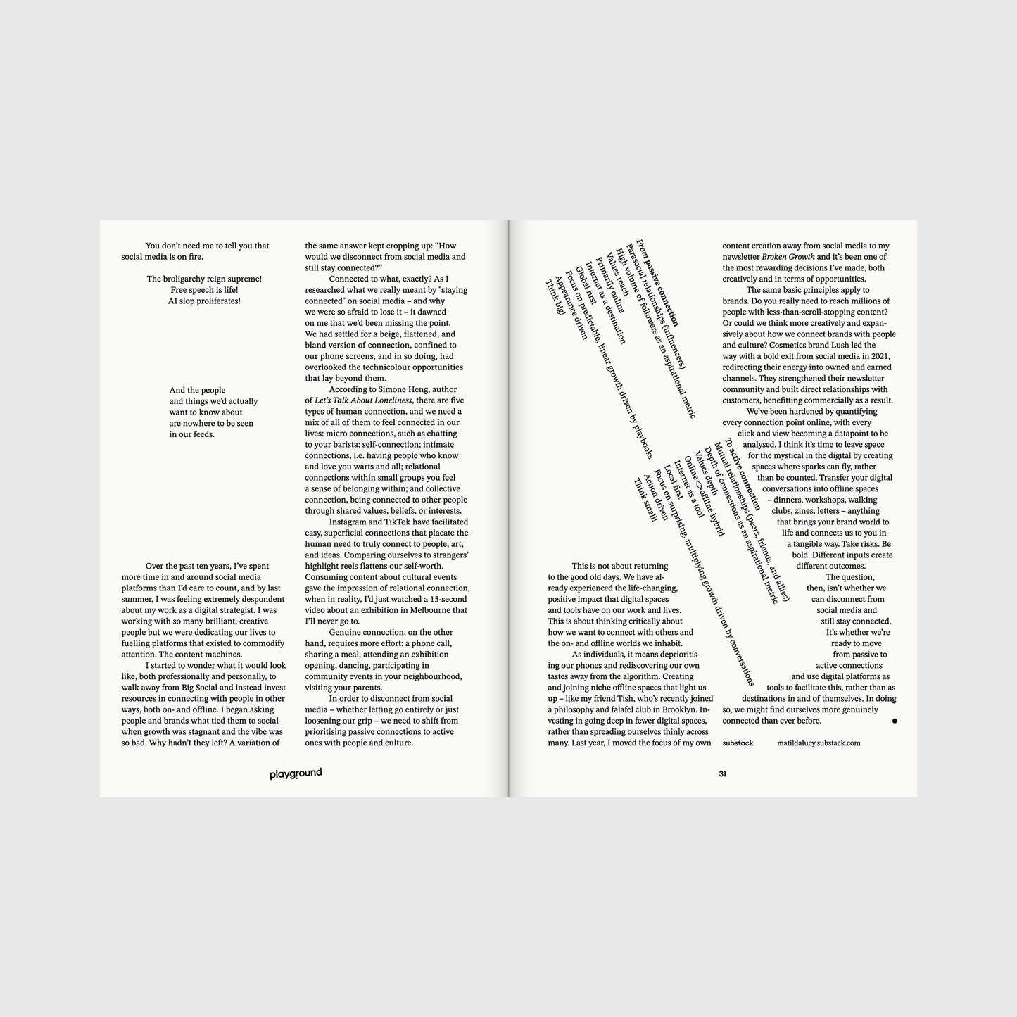 Playground Magazine Issue 3