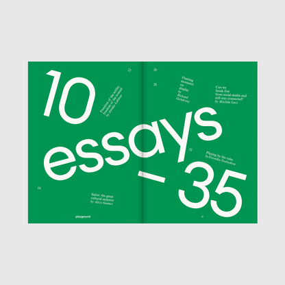 Playground Magazine Issue 3