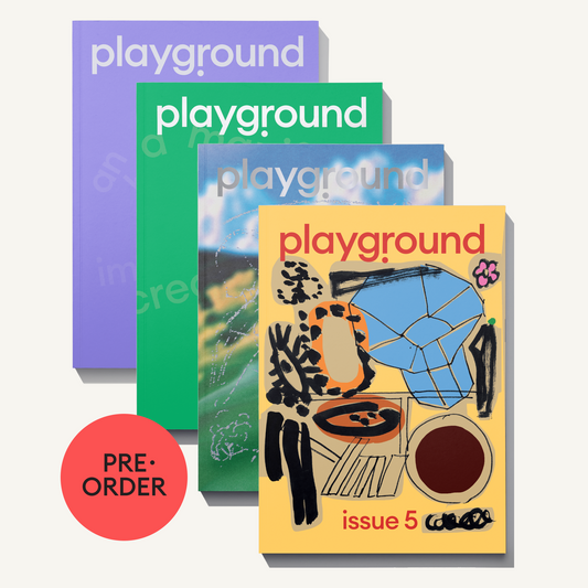 Issues 2-5 of Playground Magazine
