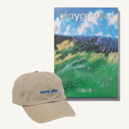 Playground Issue 4 + 'more play' cap
