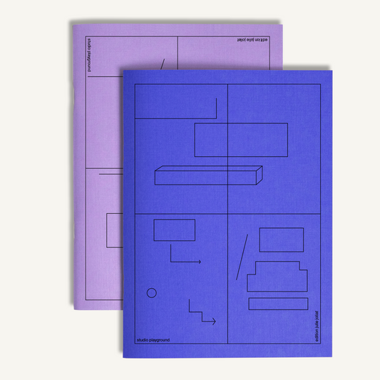 Edition Julie Joliat x studio playground notebook